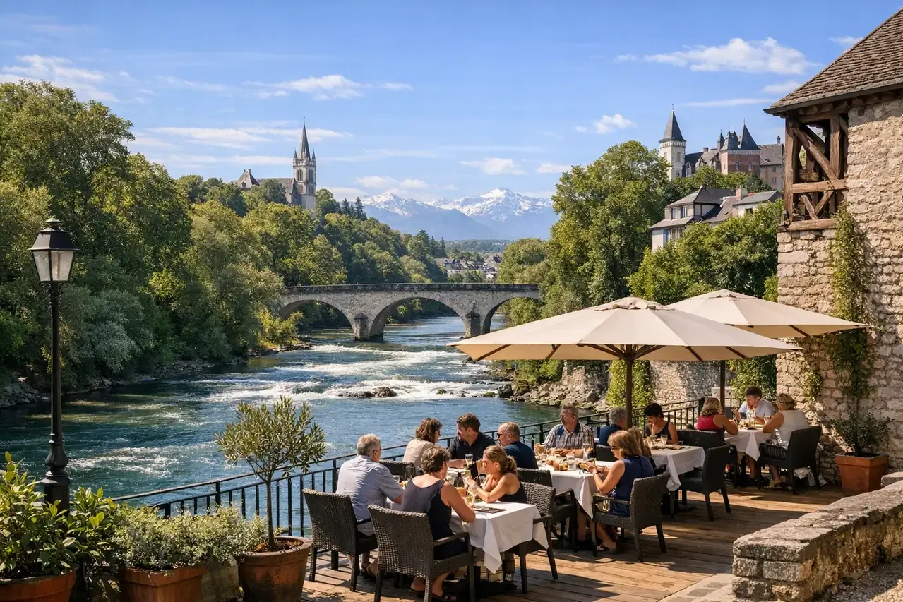 Illustration du guide Le Restaurant À La Maison à Pau vaut-il le détour pour sa terrasse ?