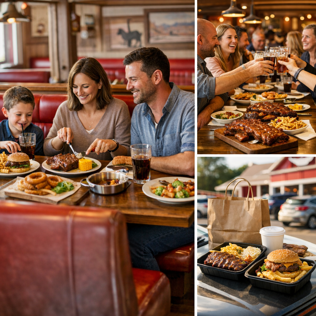 3. Les services du Buffalo Grill de Pau-Lescar&nbsp;: famille, groupes, à emporter