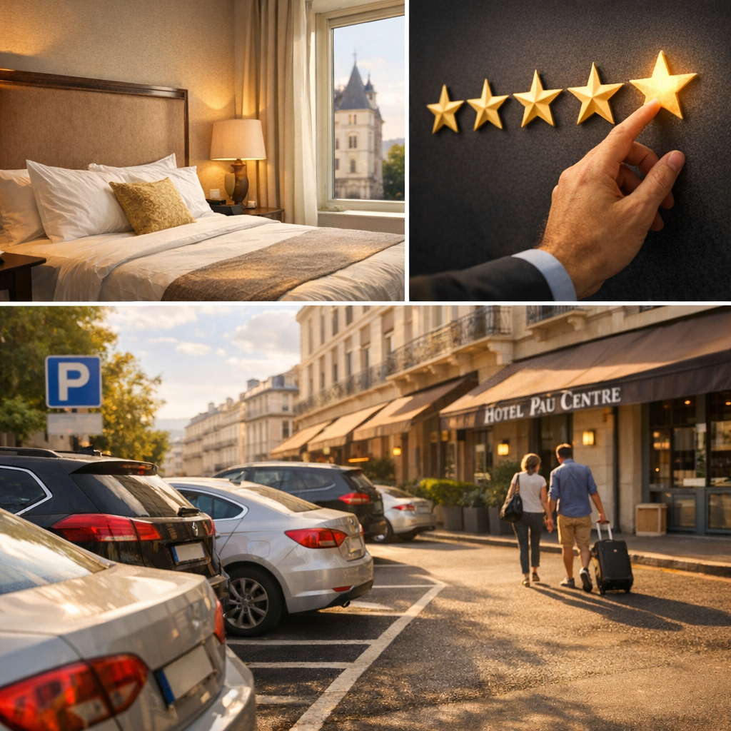 Chambres, étoiles, parking : les critères qui font vraiment la différence