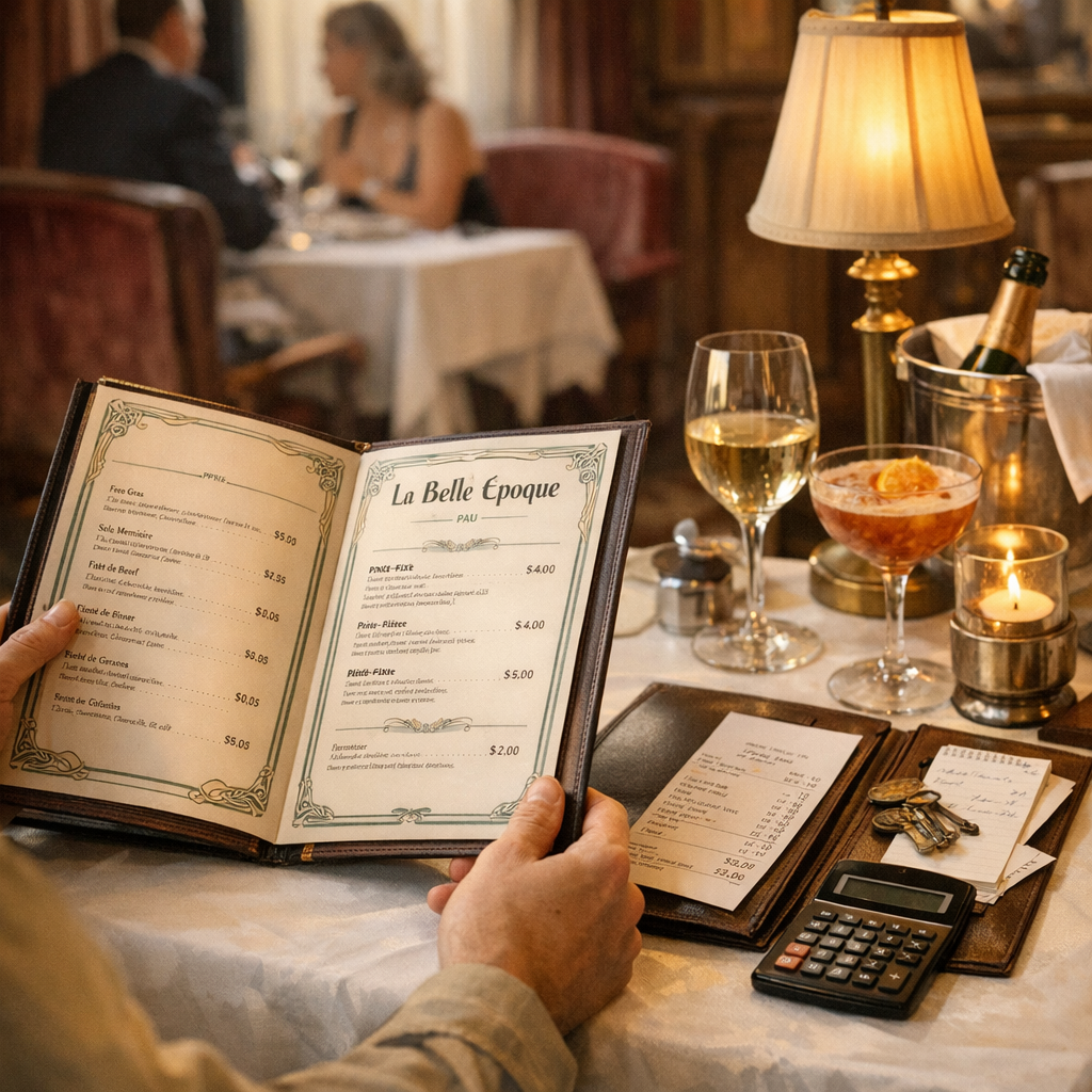 Carte, tarifs et budget : lire La Belle Époque sans se tromper