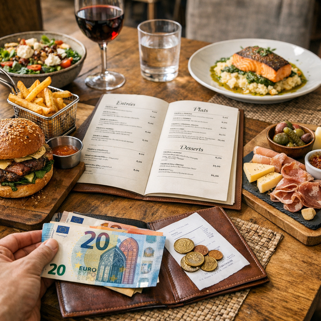 Notre carte : que manger et quel budget prévoir ?