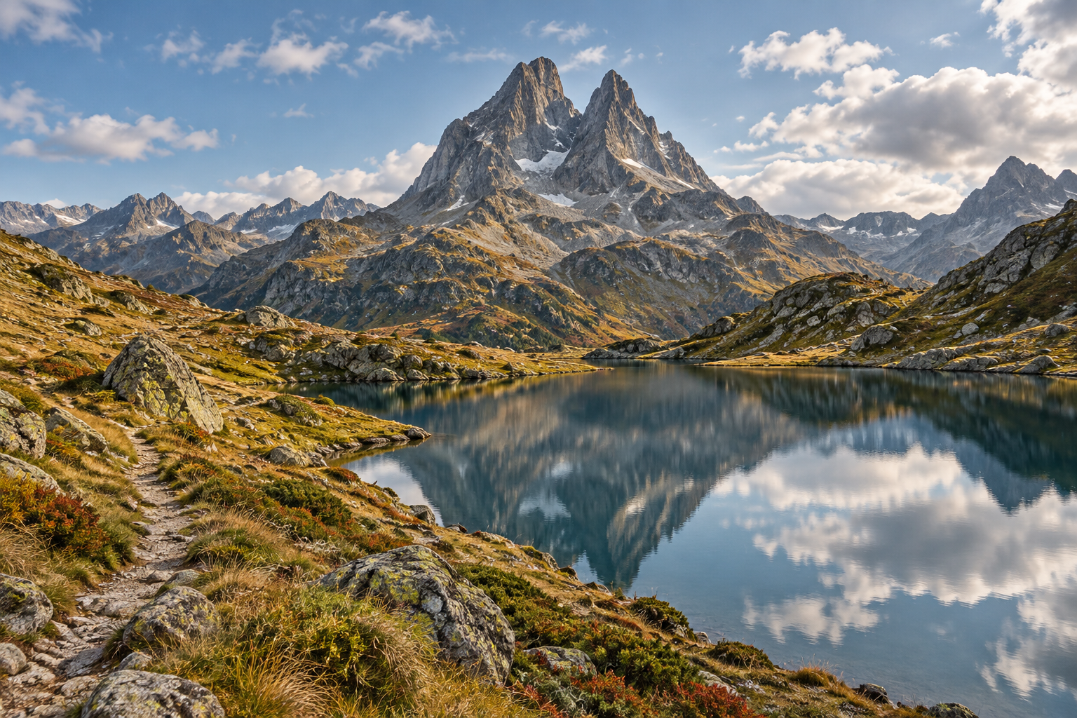 Illustration du guide Parc national des Pyrénées : paysages, accès et règles de visite
