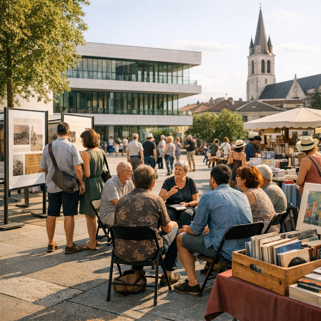 Expositions, débats littéraires et fonds culturel : ce qu’on peut y voir