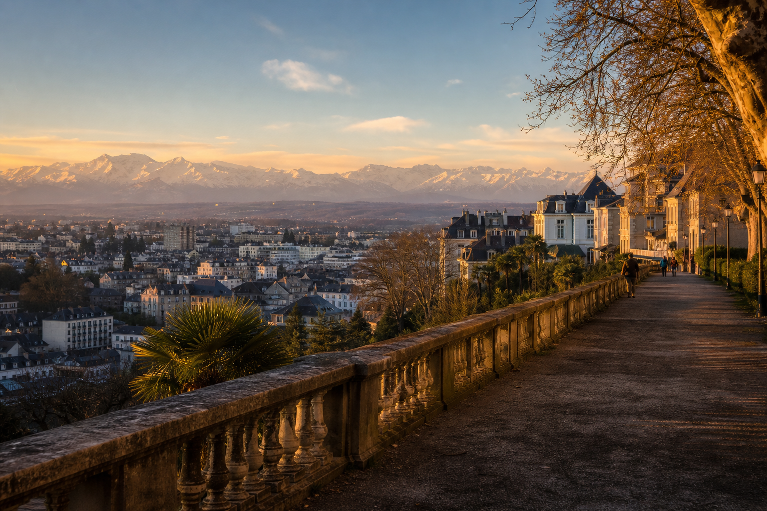 Illustration du guide Pau est la capitale du Béarn, entre ville et Pyrénées