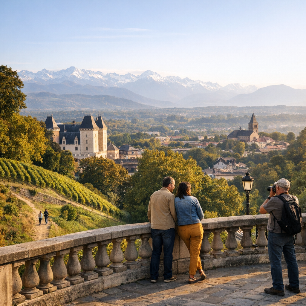 Où se promener à Pau et autour&nbsp;: points de vue, Jurançon, Lescar