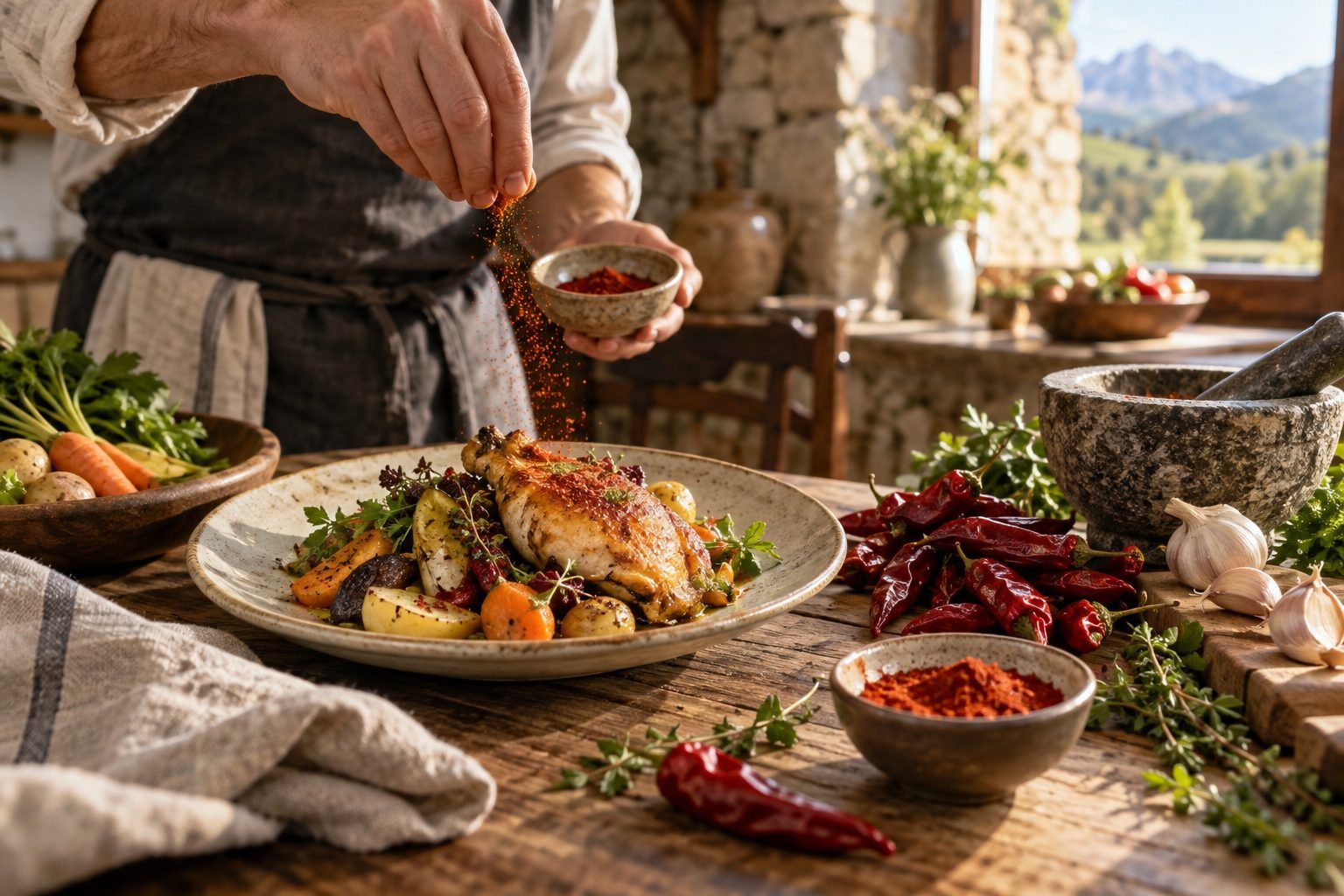 Comment se servir du piment d'Espelette en cuisine, vu du Béarn