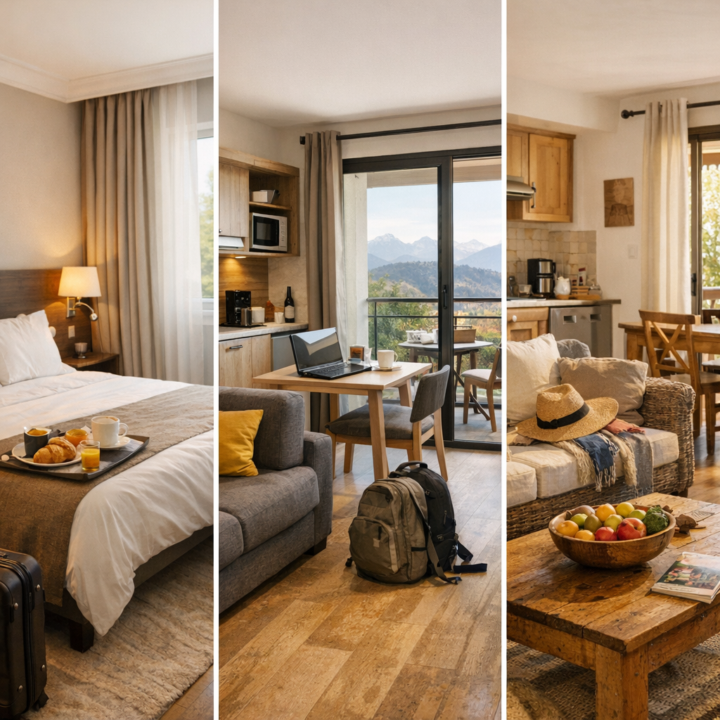 Quality Hotel, aparthotel ou autre hôtel à Pau&nbsp;: comparer selon son séjour
