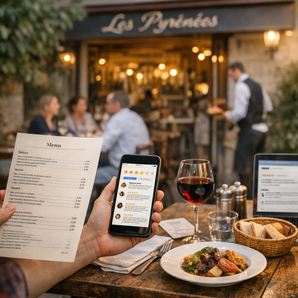 Menu, prix et avis&nbsp;: les repères à vérifier avant de réserver