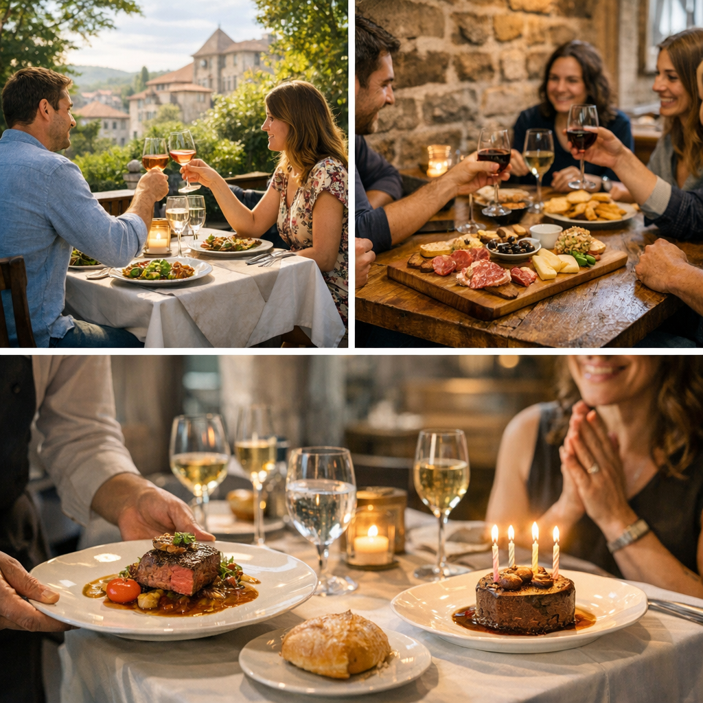 Comparer les restaurants de Salies selon l’occasion