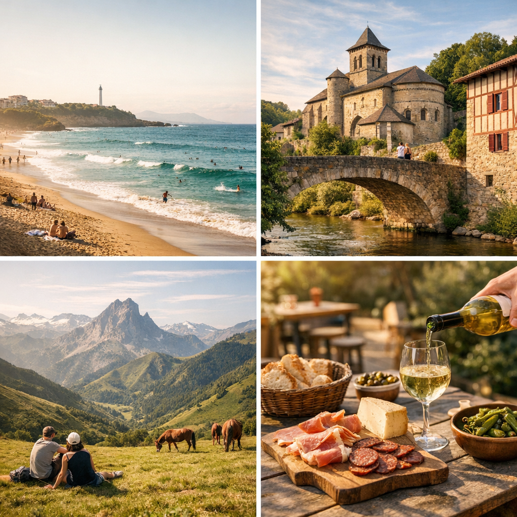 Nos incontournables du 64&nbsp;: plages, patrimoine, montagne et art de vivre